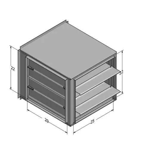 Horizontal Split System Economizer Horizontal Split System Economizer