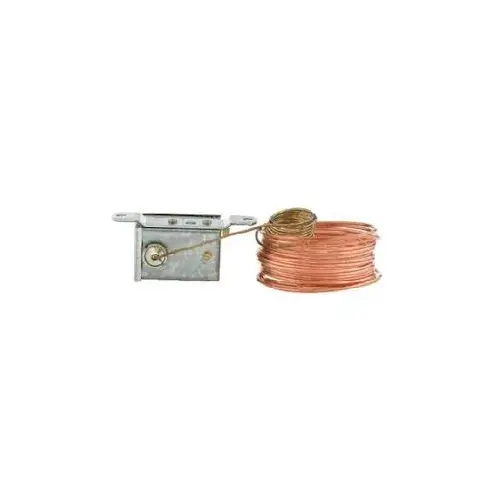 Low Temperature Cutout Control W/manual Reset 35-45F 20 ft Cap. Replaces T-7408-1 Low Temperature Cutout Control W/manual Reset 35-45F 20 ft Cap. Replaces T-7408-1