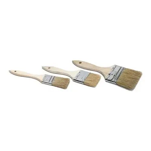 Economy Paint Brush -Wood Handle Natural Bristles Economy Paint Brush -Wood Handle Natural Bristles
