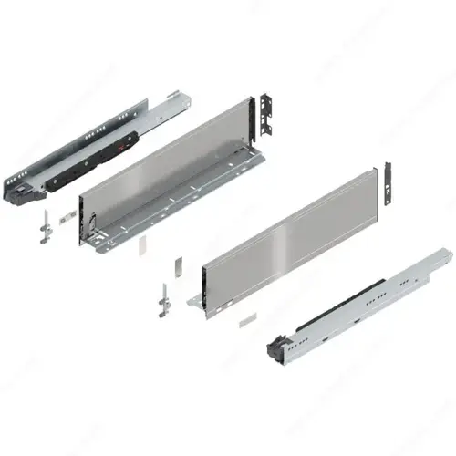 LEGRABOX pure BLUMOTION Inner drawer, height K Stainless Steel LEGRABOX pure BLUMOTION Inner drawer, height K Stainless Steel