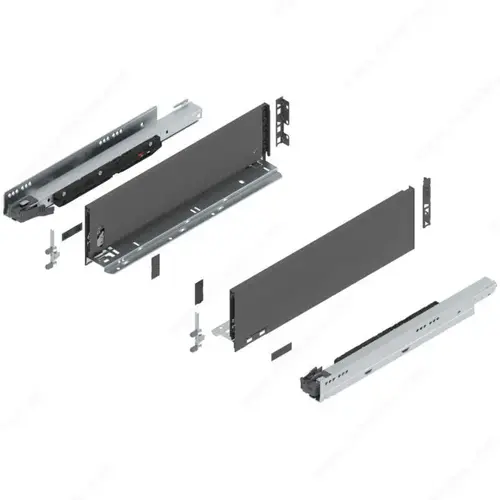 LEGRABOX pure BLUMOTION Inner drawer, height K Orion Gray LEGRABOX pure BLUMOTION Inner drawer, height K Orion Gray