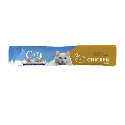 Cat by Scoochie Lick Treats- Chicken .5oz- 12 Pack Cat by Scoochie Lick Treats- Chicken .5oz- 12 Pack