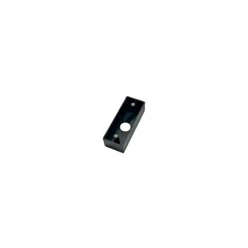 Narrow Surface Mounting Box for 2 x 4", Black ABS Narrow Surface Mounting Box for 2 x 4", Black ABS
