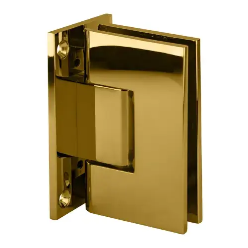 Unlacquered Brass Vienna 037 Series Wall Mount Full Back Plate Hinge