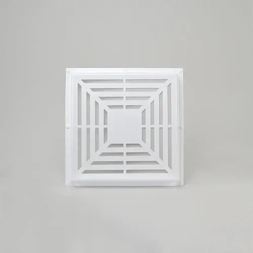 Commercial Filtration Diffuser Cover Polystyrene Plastic Material 24" Length x 24" Width Matte White Finish Commercial Filtration Diffuser Cover Polystyrene Plastic Material 24" Length x 24" Width Matte White Finish