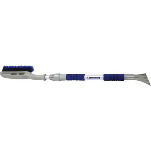 45 In. Steel Heavy-Duty Telescopic Snowbrush with Ice Scraper 45 In. Steel Heavy-Duty Telescopic Snowbrush with Ice Scraper