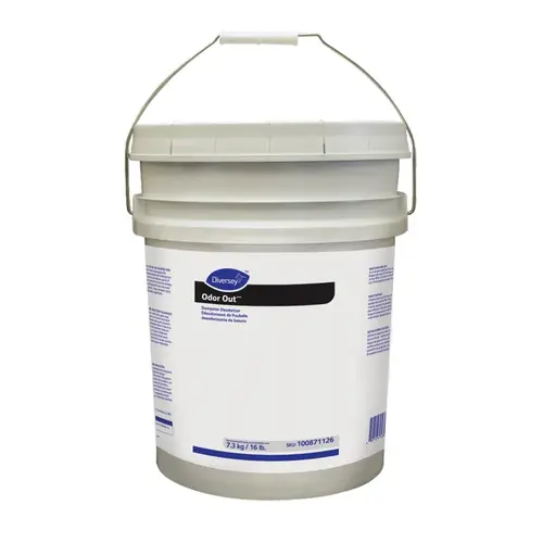 Odor Out Dumpster & Trash Deodorant Cedar Tan Solid 16 LB Odor Out Dumpster & Trash Deodorant Cedar Tan Solid 16 LB