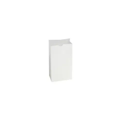 Bagcraft Dubl Wax Bakery Bag 11X6X3.62 IN Wax Coated Paper 6# White With Self-Opening (SOS) Closure - pack of 1000 Bagcraft Dubl Wax Bakery Bag 11X6X3.62 IN Wax Coated Paper 6# White With Self-Opening (SOS) Closure - pack of 1000