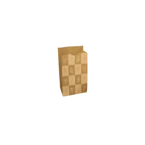 Bagcraft EcoCraft Dubl Wax Bag 16.38X12.88X8.38 IN Wax Coated Paper Artisan With Self-Opening (SOS) Closure - pack of 500 Bagcraft EcoCraft Dubl Wax Bag 16.38X12.88X8.38 IN Wax Coated Paper Artisan With Self-Opening (SOS) Closure - pack of 500