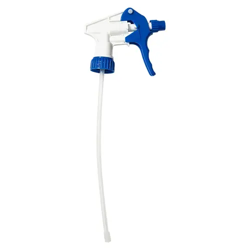 Trigger Sprayer 32 OZ 9 IN Plastic Blue White Trigger Sprayer 32 OZ 9 IN Plastic Blue White