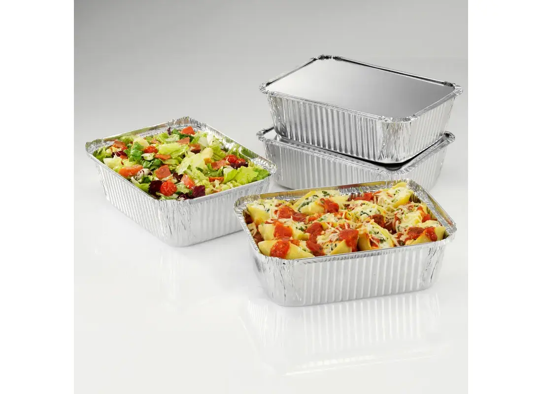 HFA 4040-45-250 Take-Out Container 4 LB 12X8X1.5 IN 45GA - pack of