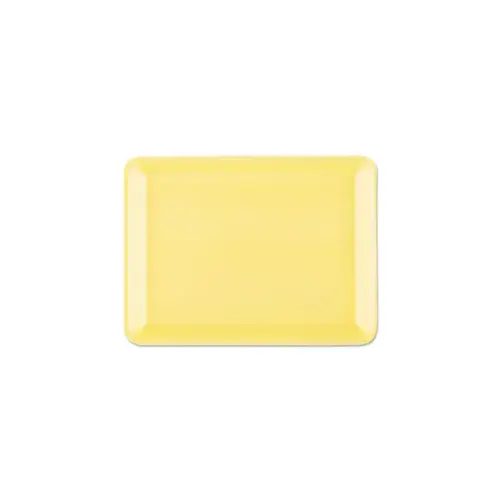 4DD Tray 7.25X9.25X1.75 IN Foam Yellow Heavy - pack of 400 4DD Tray 7.25X9.25X1.75 IN Foam Yellow Heavy - pack of 400