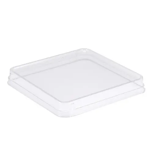 BonFaire Lid 1 Compartment PET Clear For Cold Container - pack of 100 BonFaire Lid 1 Compartment PET Clear For Cold Container - pack of 100