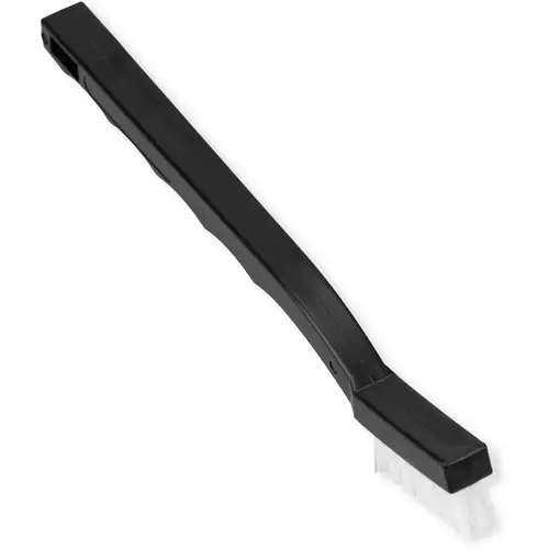 Carlisle Foodservice Products Flo-Pac Utility Toothbrush 7 IN PP Nylon Black With White Bristles Carlisle Foodservice Products Flo-Pac Utility Toothbrush 7 IN PP Nylon Black With White Bristles