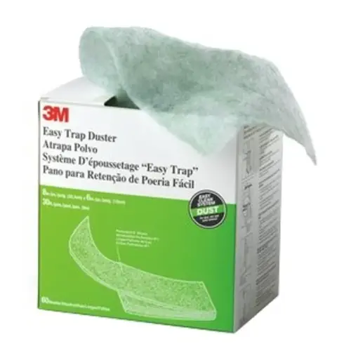 Easy Trap Dust Cloth 8X6 IN White Disposable - pack of 8 Easy Trap Dust Cloth 8X6 IN White Disposable - pack of 8