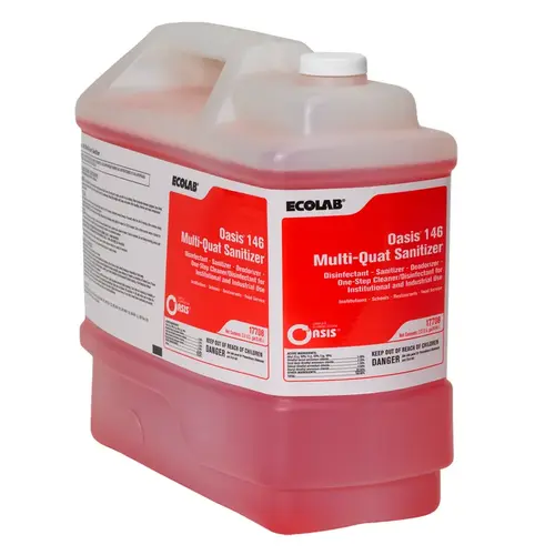 OASIS 6100536 Oasis 146 Multi-Quat Sanitizer 2.5 GAL Concentrate Oasis 146 Multi-Quat Sanitizer 2.5 GAL Concentrate