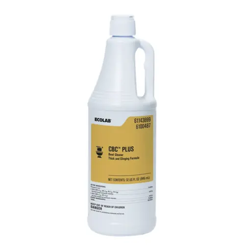 CBC Plus Mint Toilet Bowl Cleaner 32 FLOZ Acidic RTU Green - pack of 12 CBC Plus Mint Toilet Bowl Cleaner 32 FLOZ Acidic RTU Green - pack of 12