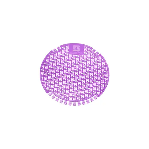 Airlift Ultra Fragrant Urinal Screen Xcelente Scent Fresh Lavender Purple RTU - pack of 72 Airlift Ultra Fragrant Urinal Screen Xcelente Scent Fresh Lavender Purple RTU - pack of 72