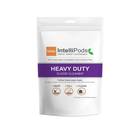 Taski IntelliPods Floor Cleaner 22.5 G Pod Heavy Duty - pack of 100 Taski IntelliPods Floor Cleaner 22.5 G Pod Heavy Duty - pack of 100