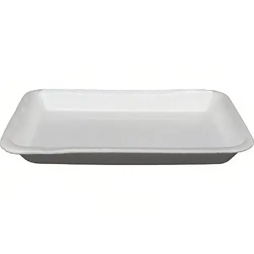 9L Meat Tray 9.25X12.31X1.19 IN Polystyrene Foam White Rectangle Heavy - pack of 250 9L Meat Tray 9.25X12.31X1.19 IN Polystyrene Foam White Rectangle Heavy - pack of 250