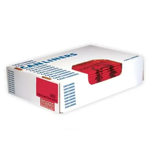 Heritage Biohazard Bag 24X23 IN Red LLDPE 1.3MIL - pack of 500 Heritage Biohazard Bag 24X23 IN Red LLDPE 1.3MIL - pack of 500