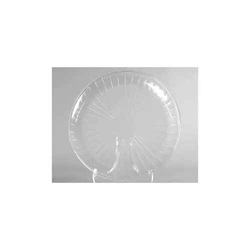 WNA CaterLine Serving Tray 18 IN PS Clear Round - pack of 25 WNA CaterLine Serving Tray 18 IN PS Clear Round - pack of 25