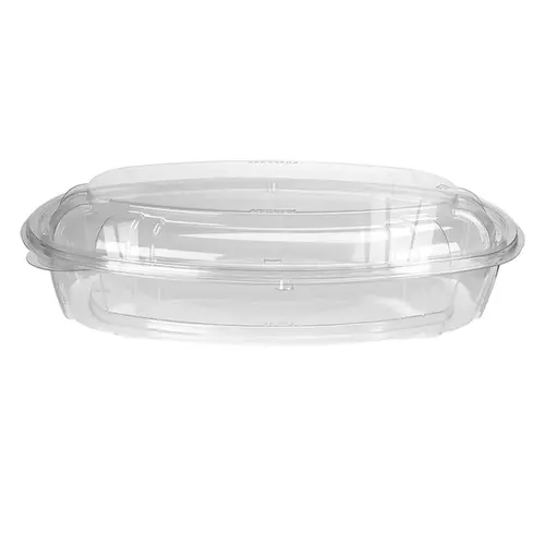 WNA CaterLine Bowl & Lid Combo Bowl With Dome Lid 16X12 IN PET Clear Oval - pack of 25 WNA CaterLine Bowl & Lid Combo Bowl With Dome Lid 16X12 IN PET Clear Oval - pack of 25