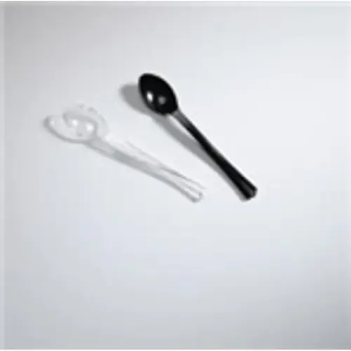 WNA Petites Tasting Spoon 4.2 IN PS Black - pack of 500 WNA Petites Tasting Spoon 4.2 IN PS Black - pack of 500