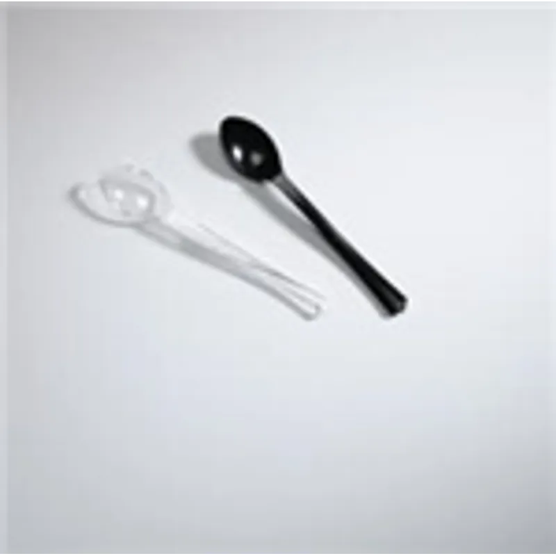 WADDINGTON NORTH AMERICA APTSPBL WNA Petites Tasting Spoon 4.2 IN PS Black - pack of 500