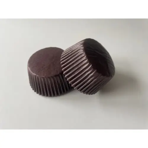 Baking Cup 2X1.25X4.5 IN Brown Round - pack of 10000 Baking Cup 2X1.25X4.5 IN Brown Round - pack of 10000