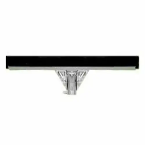 Floor Squeegee Light Duty Rubber Steel Black Straight With 22IN Head Floor Squeegee Light Duty Rubber Steel Black Straight With 22IN Head