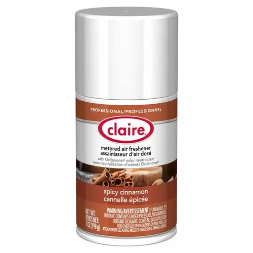 Claire Air Freshener Spicy Cinnamon 7 OZ Metered - pack of 12 Claire Air Freshener Spicy Cinnamon 7 OZ Metered - pack of 12