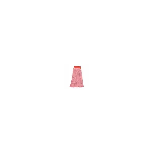 Mop Head Medium (MED) Red Synthetic Fiber 4PLY Loop End Wide Band Mop Head Medium (MED) Red Synthetic Fiber 4PLY Loop End Wide Band