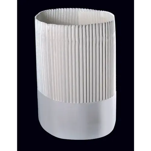 Chef Hat 9 IN White Flat Pack - pack of 50 Chef Hat 9 IN White Flat Pack - pack of 50