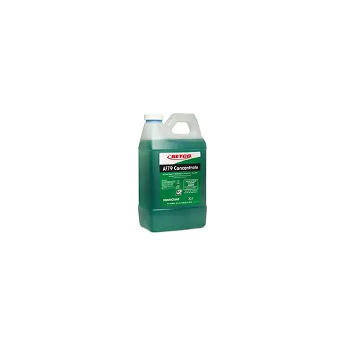 AF79 Ocean Breeze Restroom Cleaner One-Step Disinfectant 2 L Multi Surface Alkaline Concentrate For Fast Draw Green - pack of 4 AF79 Ocean Breeze Restroom Cleaner One-Step Disinfectant 2 L Multi Surface Alkaline Concentrate For Fast Draw Green - pack of 4
