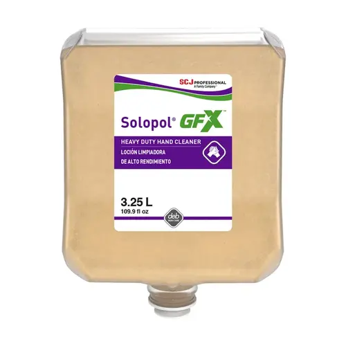 Solopol GFX Hand Soap Foam 3.25 L Yellow Cartridge Heavy Duty Gritty - pack of 2 Solopol GFX Hand Soap Foam 3.25 L Yellow Cartridge Heavy Duty Gritty - pack of 2