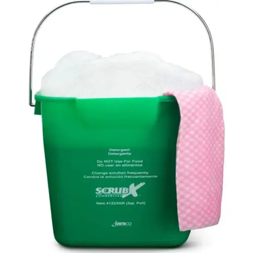 ScrubX Pail 3 GAL Green ScrubX Pail 3 GAL Green