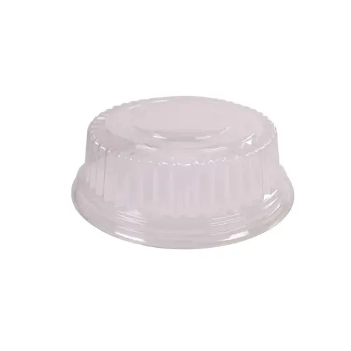 Lid Dome 12.25X3.25 IN OPS Clear Round For Container - pack of 25 Lid Dome 12.25X3.25 IN OPS Clear Round For Container - pack of 25