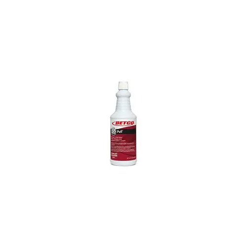 Pull Toilet Bowl Cleaner 32 FLOZ Acidic RTU 23% Minimum Hydrochloric Acid White - pack of 12 Pull Toilet Bowl Cleaner 32 FLOZ Acidic RTU 23% Minimum Hydrochloric Acid White - pack of 12
