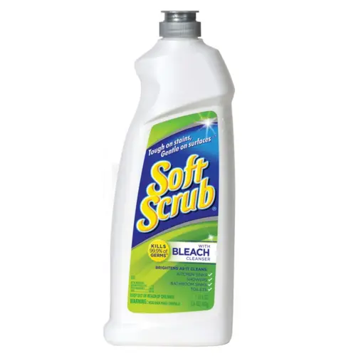 Soft Scrub Cleanser 24 FLOZ Cream Bleach White - pack of 8 Soft Scrub Cleanser 24 FLOZ Cream Bleach White - pack of 8