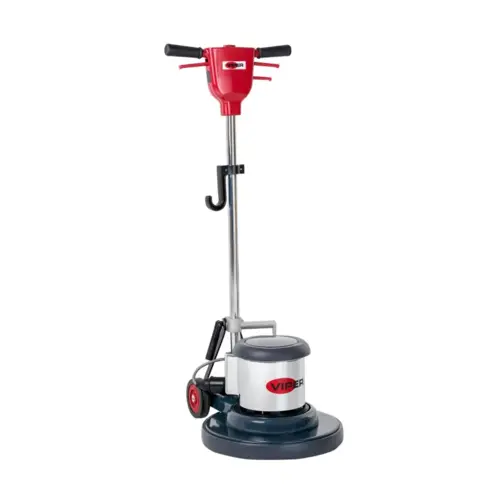 Viper Floor Buffer 27X17X48 IN 17IN Silver Black Red 175 RPM Low Speed Viper Floor Buffer 27X17X48 IN 17IN Silver Black Red 175 RPM Low Speed