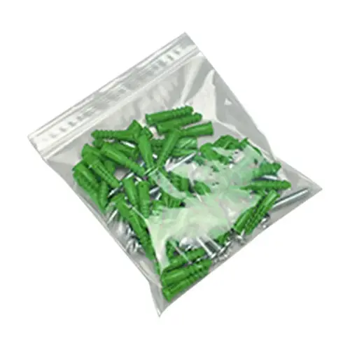 Snack Bag 6X4 IN LDPE 2MIL Clear With Zip Seal Closure FDA Compliant Reclosable - pack of 1000 Snack Bag 6X4 IN LDPE 2MIL Clear With Zip Seal Closure FDA Compliant Reclosable - pack of 1000