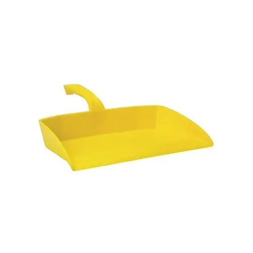 Vikan Dust Pan 13X11.6X3.9 IN Yellow PP Hygienic Vikan Dust Pan 13X11.6X3.9 IN Yellow PP Hygienic