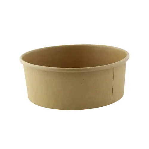 Food Container 20 OZ Kraft Paperboard Kraft Round Microwave Safe Freezer Safe - pack of 360 Food Container 20 OZ Kraft Paperboard Kraft Round Microwave Safe Freezer Safe - pack of 360