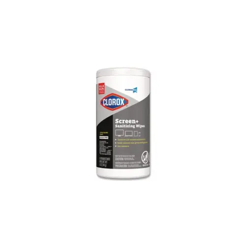 Clorox Screenplus Wipe Sanitizing 75 Count/Pack 6 Packs/Case Clorox Screenplus Wipe Sanitizing 75 Count/Pack 6 Packs/Case