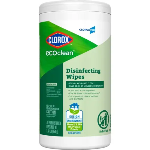 Clorox EcoClean Disinfectant Wipe - pack of 6 Clorox EcoClean Disinfectant Wipe - pack of 6