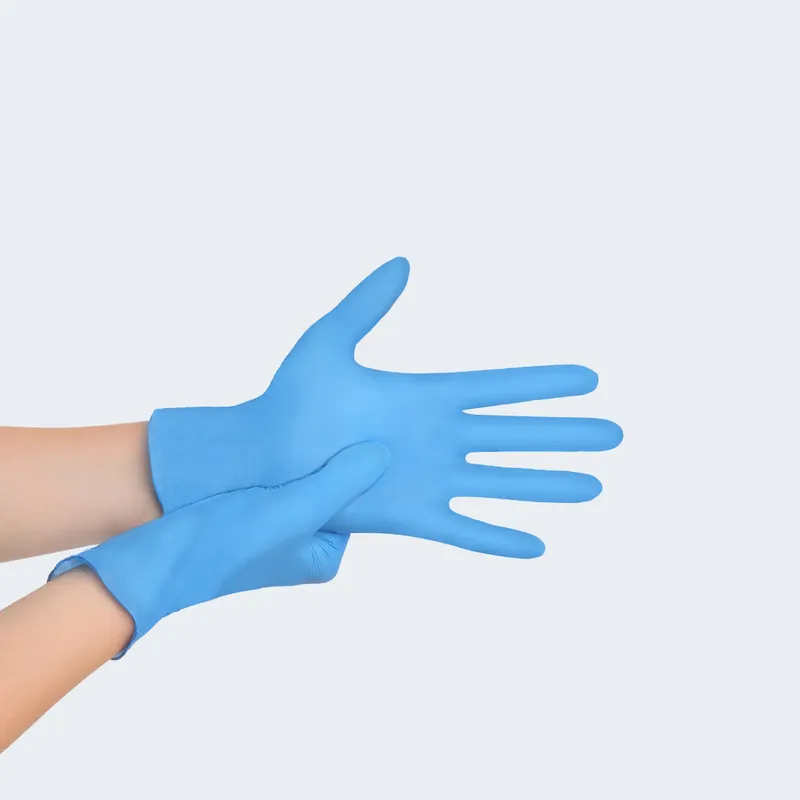 Remcoda MNIT103-M Gloves Medium (MED) Blue 5MIL Nitrile Powder-Free - pack of 1000