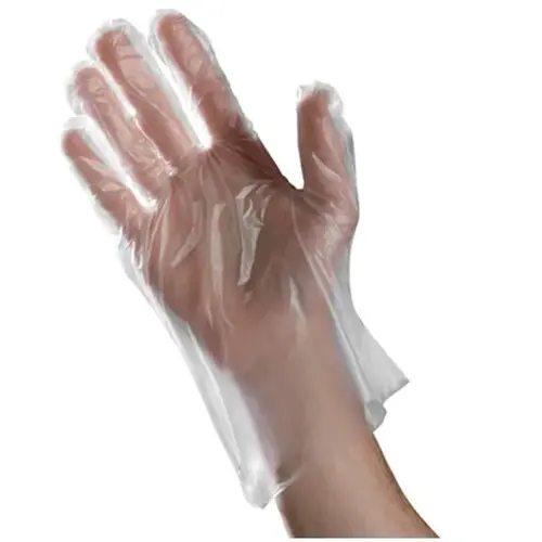 Gloves Medium (MED) Clear Plastic Powder-Free - pack of 10000 Gloves Medium (MED) Clear Plastic Powder-Free - pack of 10000