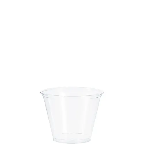 Solo Ultra Clear Cold Cup Squat 9 OZ PET Clear - pack of 1000 Solo Ultra Clear Cold Cup Squat 9 OZ PET Clear - pack of 1000