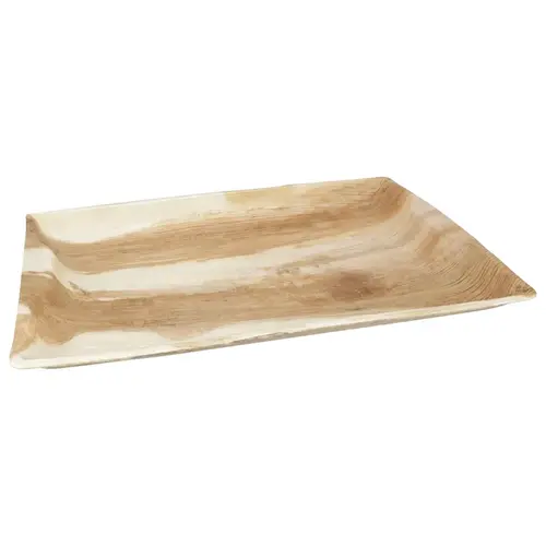 Serving Tray 10X14.5 IN Palm Leaf - pack of 50 Serving Tray 10X14.5 IN Palm Leaf - pack of 50